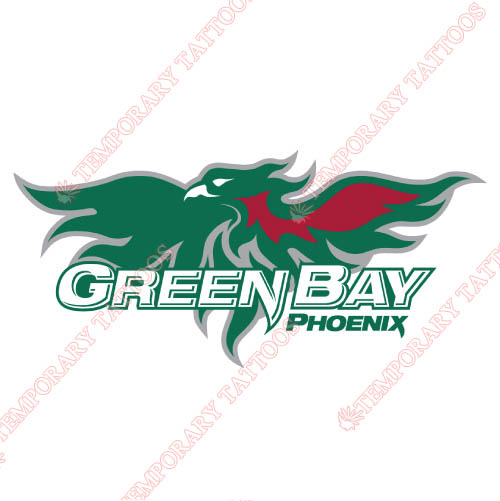 Wisconsin Green Bay Phoenix Customize Temporary Tattoos Stickers NO.7032